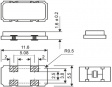 KX-20T SMD CRYSTAL3,579545 Кварцевый резонатор SMD 3.579545 MHz