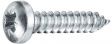 BN 14064 2,2X6,5MM Sheet metal screws, oval head 6.5 mm