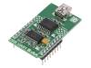 USB UART 2 CLICK, Click board; интерфейс; UART,USB; ADUM4160BRWZ; 3,3/5ВDC, MikroElektronika