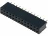 ZL262-26DG Гнездо; штыревое; "мама"; PIN:26; прямой; 2,54мм; THT; 2x13; 3А