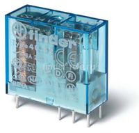 40.52.7.024.0001, Миниатюрное реле; 2 перекидных контакта 8А (= 24В Чувст. пост. тока) - герметичное, FINDER