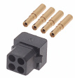 M800405 Socket, dual-row, straight 2x2P