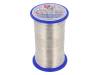 SCW-0.40/500, Проволока посеребренная; 0,4мм; 500г; 443м; -200?800°C, BQ CABLE (TME brand)