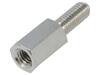 ZDM38558 Дистанцирующая стойка с резьбой; 8мм; Внутр.резьба: M3; латунь