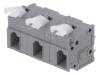 DG242V-10.0-03P-11-00AH Зажимная рейка для печатных плат; прямой; 10мм; Кол-во полюс:3