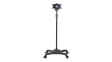 STNDTBLTMOB Adjustable Mobile Stand with Lockable Wheels for Tablets up to 11