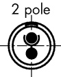 FGG.0B.302.CLADS2Z Соединитель кабеля, серии B 2 штырька Число полюсов=2