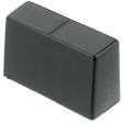 A15 14 320 Slider knob black 6x2 mm