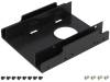 AD0010, Корпус для дисков:2,5" / 3,5"; 122x100x25мм, LOGILINK