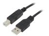 3021001-03 Кабель; USB 2.0; вилка USB A,вилка USB B; никелированные; 0,91м