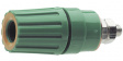 PKI 110 GREEN Binding post diam. 4 mm green
