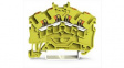 2202-6406 Terminal block, Push-In, 4 Poles, 1 ... 2.5mm²
