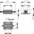 HS100 1R5 J Проволочный резистор 1.5 Ω 100 W ± 5 %