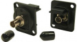 CP30218X Fiber Optic Connector in XLR Housing ST Plastic