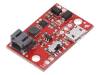 PRT-14411, Модуль: зарядное усторойство Li-Po/Li-Ion; 5ВDC; 1А, SparkFun Electronics