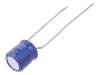 SS1H226M6L007PA580 Конденсатор: электролитический; THT; 22мкФ; 50ВDC; O6,3x7мм; ±20%