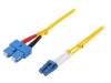 FP0LS02 Разъем: световодный; patchcord; LC, SC; на защелки; Кат: OS2; "папа"