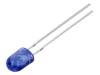 OSB5SA5HA3B-NO LED; овальный; 5,1x4,3мм; голубой; 3000мкд; 100/40°; 20мА; 2,9?3,6В