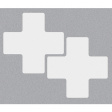 104477 Floor Corner Marks, Crosses PU=1 PAK