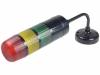 WS-AD/3D CZ K 125/RYG/M Сигнализатор: световая колонна; Uпит:18?32ВDC; LED; IP54