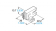 PM-T54 U-shaped photoelectric sensor 0. . .5 mm
