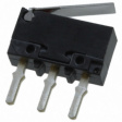 AV442461J Micro switch 0.55 ADC Flat lever Snap-action switch 1 change-over (CO)