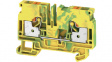 1991810000 A2C 6 PE terminal block a push-in, 0.5...6 mm2 800 vac 41 a green / yellow