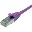PB-SFTP6A-2-VI Patch cable CAT6A ISO/IEC S/FTP 2 m Violet