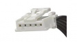15136-0506 MicroClasp-to-MicroClasp Off-the-Shelf (OTS) Cable Assembly Single Row 600.00mm Length 5 Circuits White