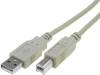 AK-300102-018-E Кабель; USB 2.0; вилка USB A, вилка USB B; никелированные; 1,8м