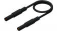 MLS SIL GG 50/1 black Test lead diam. 4 mm Black 50 cm 1 mm2 CAT III