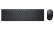 KM5221WBKB-GER Keyboard and Mouse, 4000dpi, KM5221, DE Germany, QWERTZ, Wireless