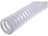 164-41108, Защита кабеля; полипропилен; Внутр.диаметр:40мм; Дл:500мм; белый, HellermannTyton