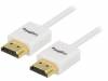 CH0043W, Кабель; HDMI 1.4; вилка HDMI, с обеих сторон; 3м; белый, LOGILINK