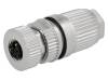 21032962505 Вилка; M12; PIN:5; "мама"; код L-Power; на провод; IDC; IP67; прямой