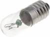 LAMP-E10/12/100, Лампа: миниатюрная; 12В; 1,2Вт; E10; цилиндрический; O10мм; L:28мм, BRIGHTMASTER