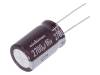 UPM1C272MHD6 Конденсатор: электролитический; с низким импедансом; THT; 16ВDC