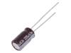 UPM0J221MED Конденсатор: электролитический; с низким импедансом; THT; 220мкФ