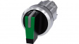 3SU1052-2BL40-0AA0 SIRIUS ACT Toggle Switch front element Metal, glossy, green