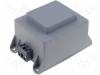 TSZZ30/001M/5 Трансформатор: залитый; 30ВА; 230ВAC; 6В; 5А; Монтаж: на плату; IP00