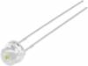 WW05G3SWT4-W LED; 5мм; белый; 1700-2200мкд; 100°; Поверхность: выпуклая
