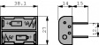 2468 Battery holder AAA