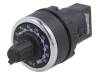 BPR01K Потенциометр; 22мм; IP65; -25?70°C; однооборотный; 1кОм; 38,7В