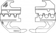 734252 Crimping dies