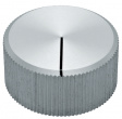 506.611 Instrument knob Natural aluminum 17 mm