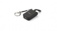 CDP2MDPFC Adapter with Keychain Ring, USB-C Plug - Mini DisplayPort Socket