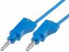 2112-100-BL, Измерительный провод; 1м; синий; 20А; 70ВDC; Сечен.провода:1мм2, Electro-PJP
