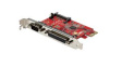 PEX1S1P950 PCIe Parallel and Serial Combo Card, 1x DB9/DB25, PCI-E x1