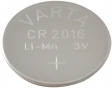 CR2016 Button cell battery,  Lithium Manganese Dioxide, 3 V, 90 mAh