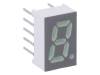 HDSP-U501 Дисплей: LED; 7-сегментный; 8мм; зеленый; 0,86-6,8мкд; анод; 0,315"